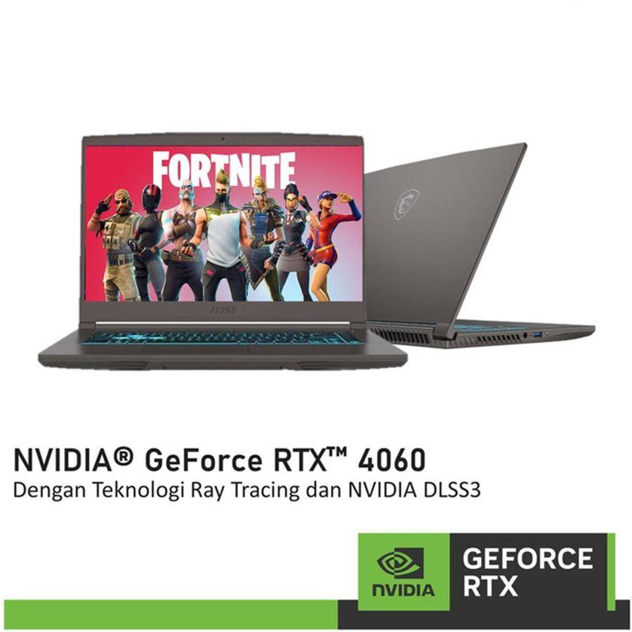 MSI THIN 15 A15 B7VF 012 (tokopedia.com/NVIDIA GeForce Laptop)