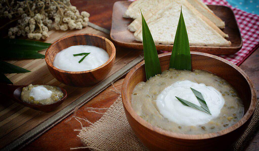 ilustrasi bubur kacang hijau (commons.wikimedia.org/Irhanz)