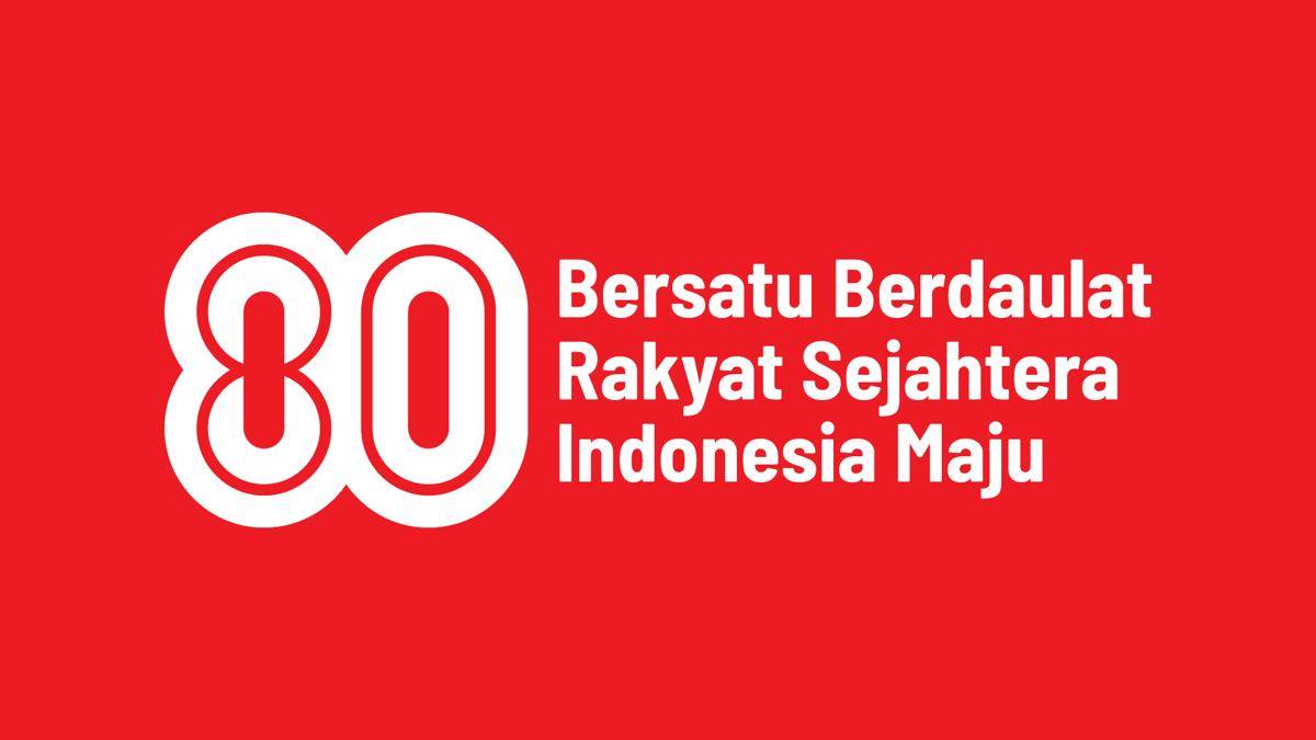 Logo HUT RI ke-80 (dok. istimewa)