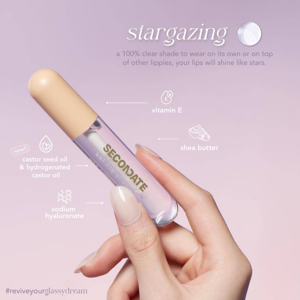SECONDATE Gel Clear Gloss (shopee.co.id/SECONDATE Official Shop)