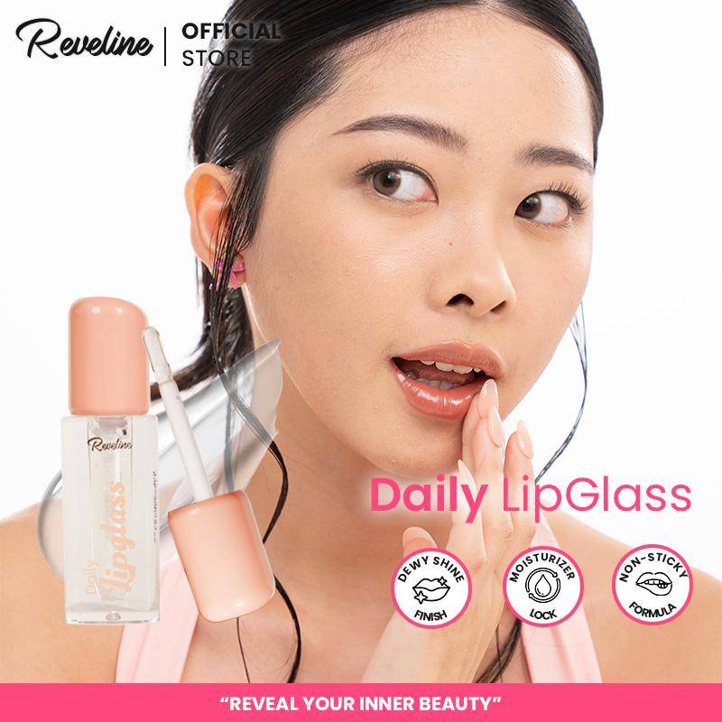 Reveline Daily Moisturizing Lipglass (shopee.co.id/Reveline Official Shop)