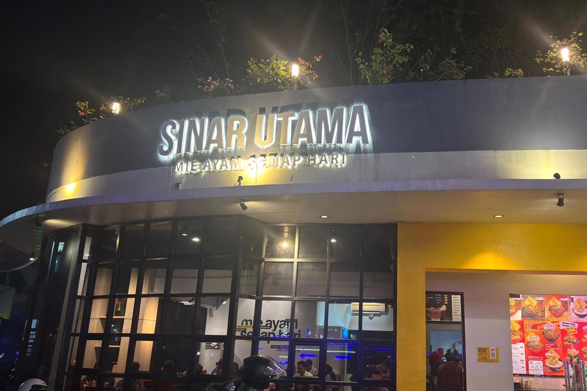 Mie Ayam Sinar Utama Medan (dok. Pribadi)