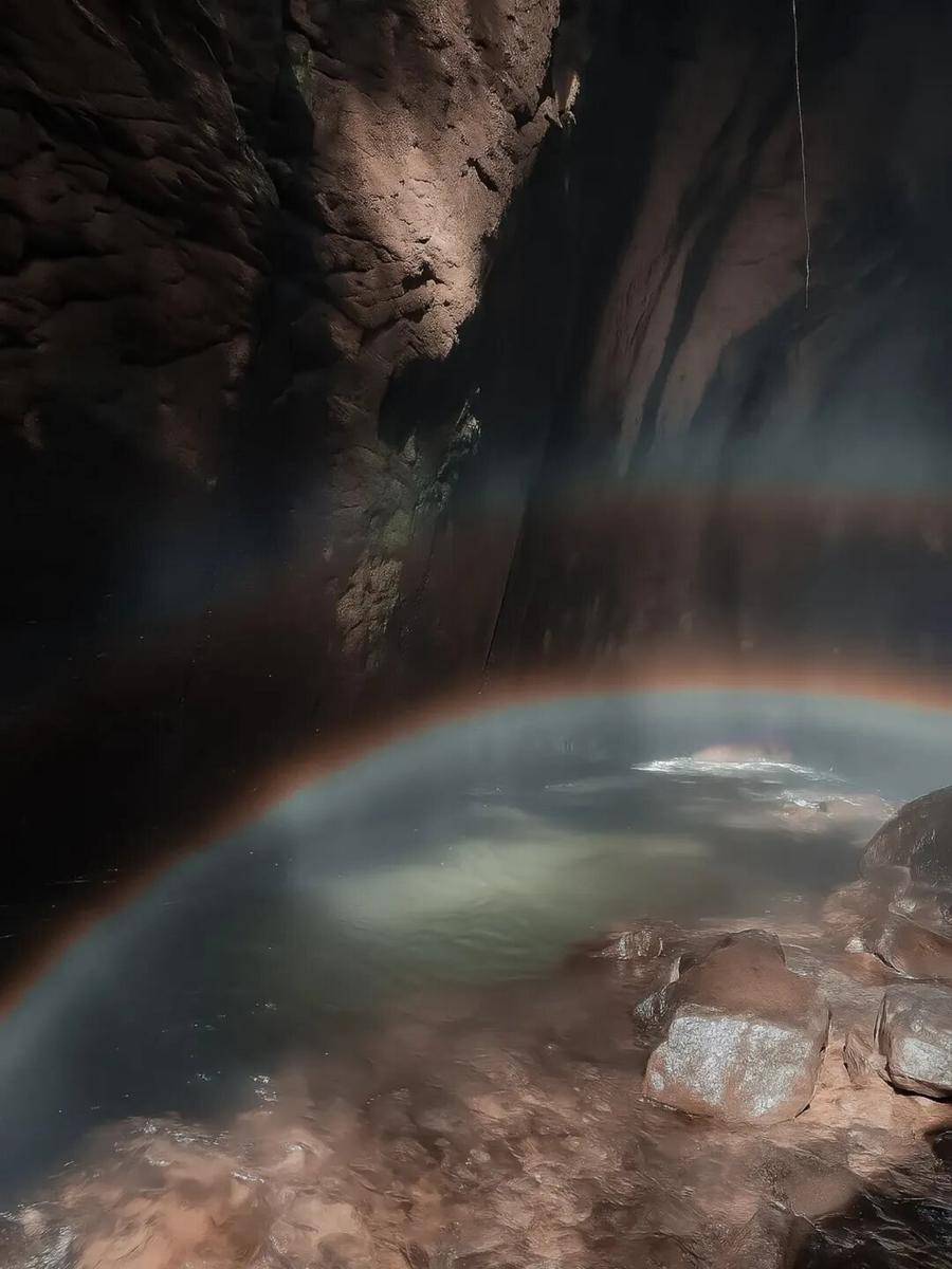 potret Curug Ibun Pelangi Majalengka (instagram.com/ayubii.i)