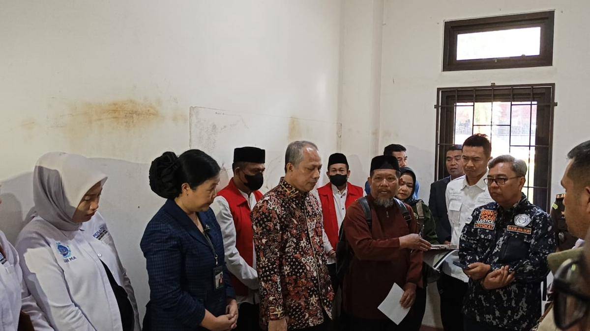 Sidang kasus uang palsu digelar langsung di kampus UIN Makassar di Kabupaten Gowa, Rabu (23/7/2025)/Istimewa
