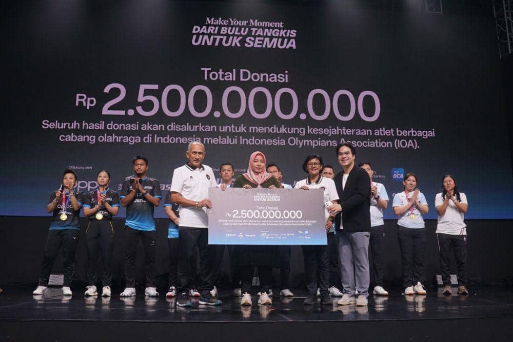 Serukan Kampanye "Make Your Moment", OPPO & IOA Kumpulkan Rp2,5 Miliar untuk Atlet Lintas Cabang