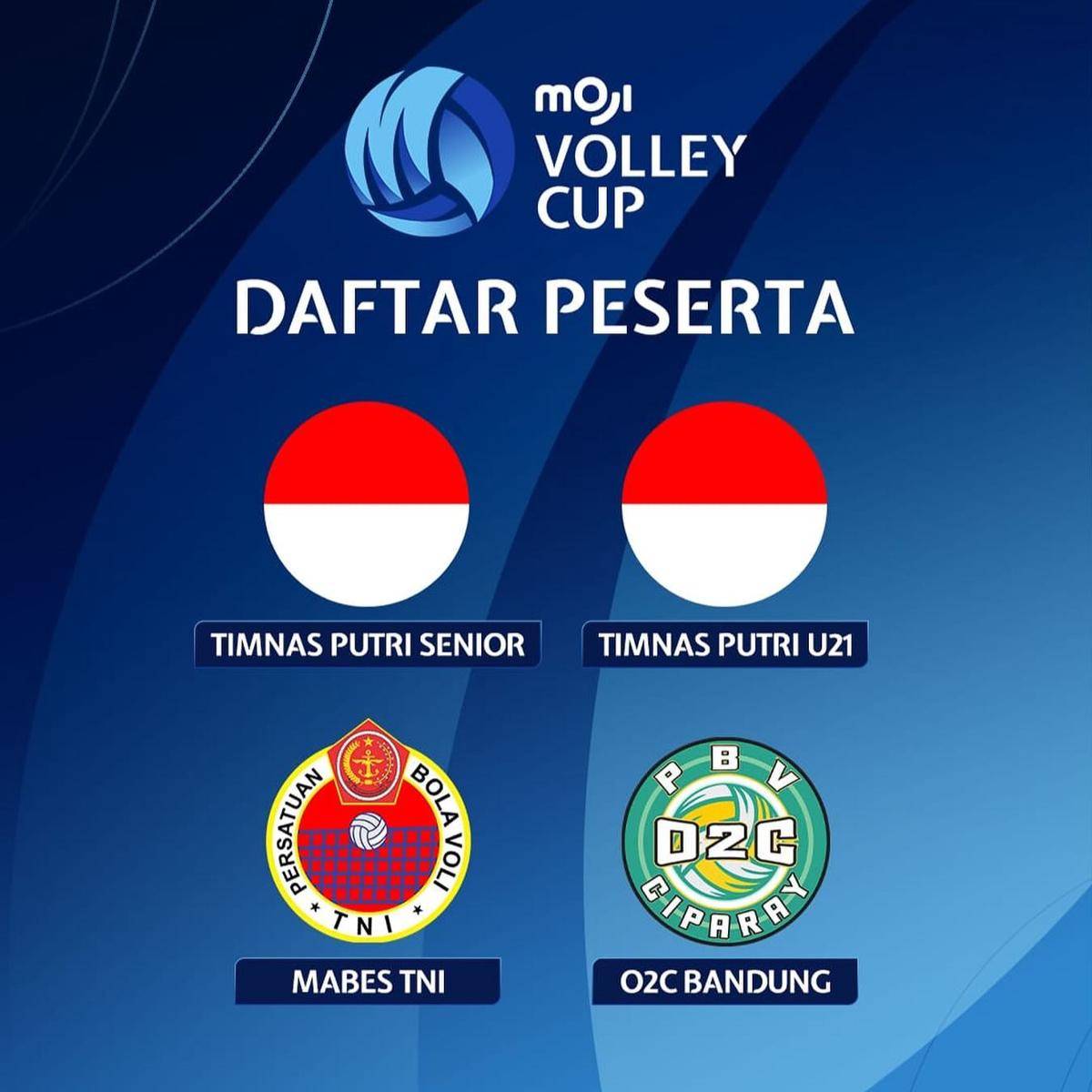 Moji Volley Cup 2025 dari 24–27 Juli 2025