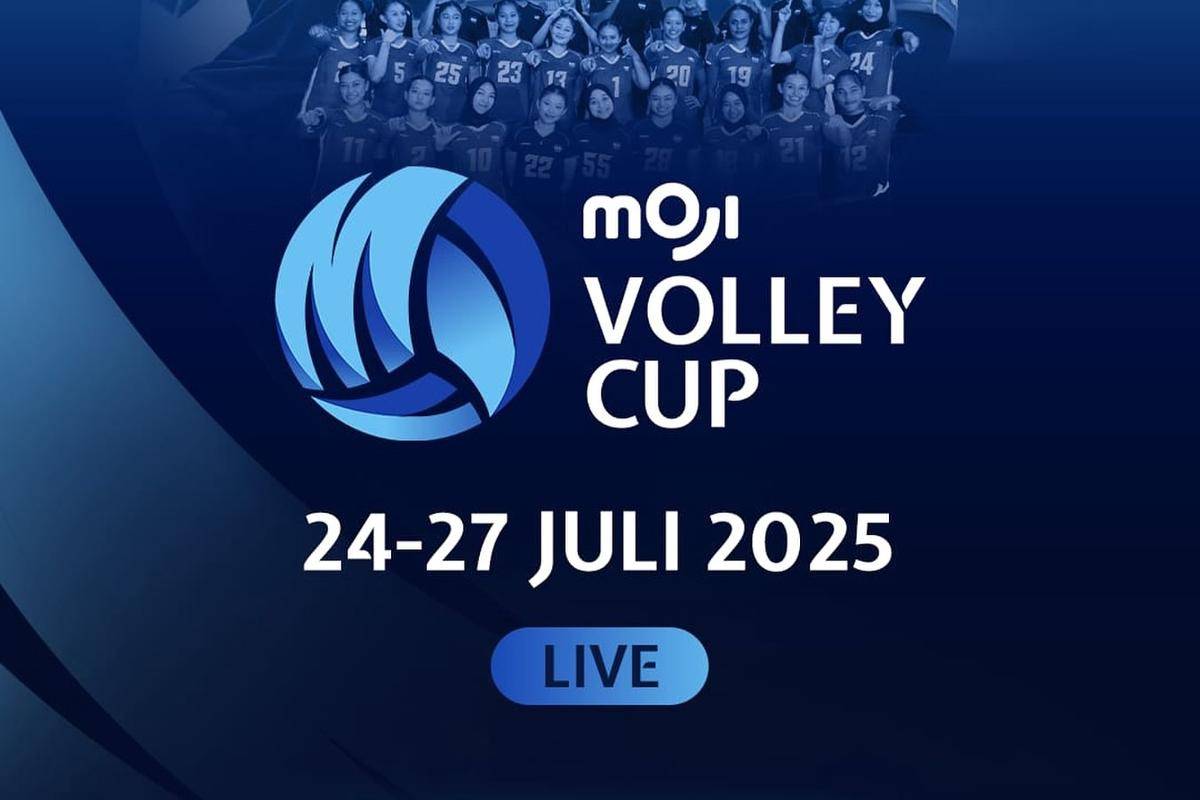 Jadwal Moji Volley Cup 2025, Digelar 24–27 Juli
