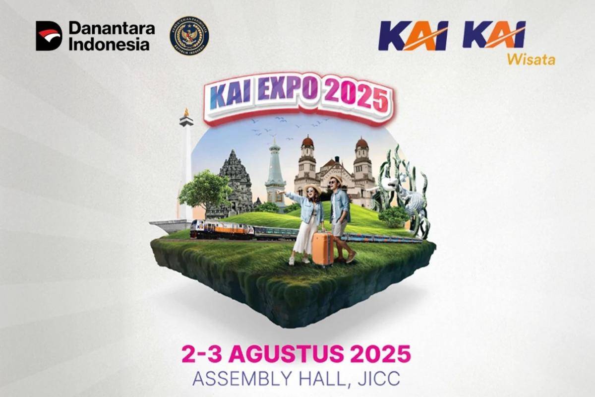 Promo KAI Expo 2025 Diskon 60 Persen, 2–3 Agustus di Jakarta