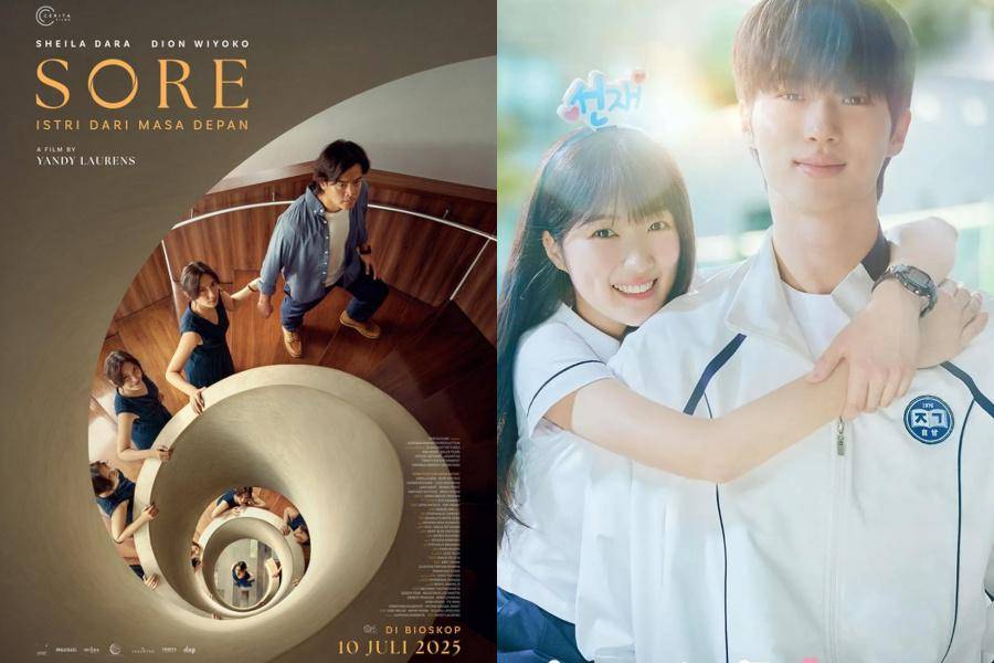 poster film Sore dan Lovely Runner (instagram.com/yndlaurens | dok. tvN/Lovely Runner)