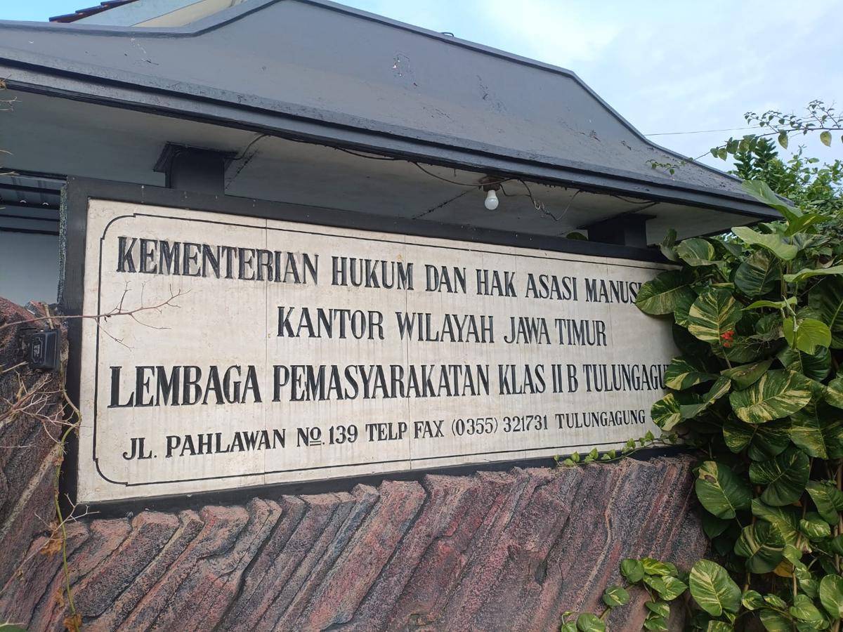 Lapas Klas II B Tulungagung. IDN Times/ Bramanta Pamungkas