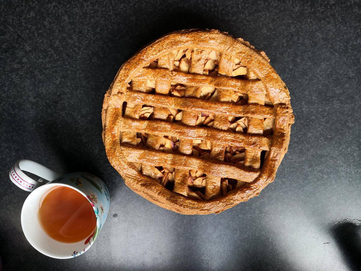Ilustrasi apple pie