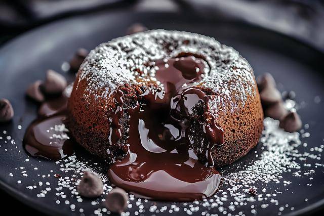 ilustrasi lava cake (vecteezy.com/Woranuch Athiwatakara)