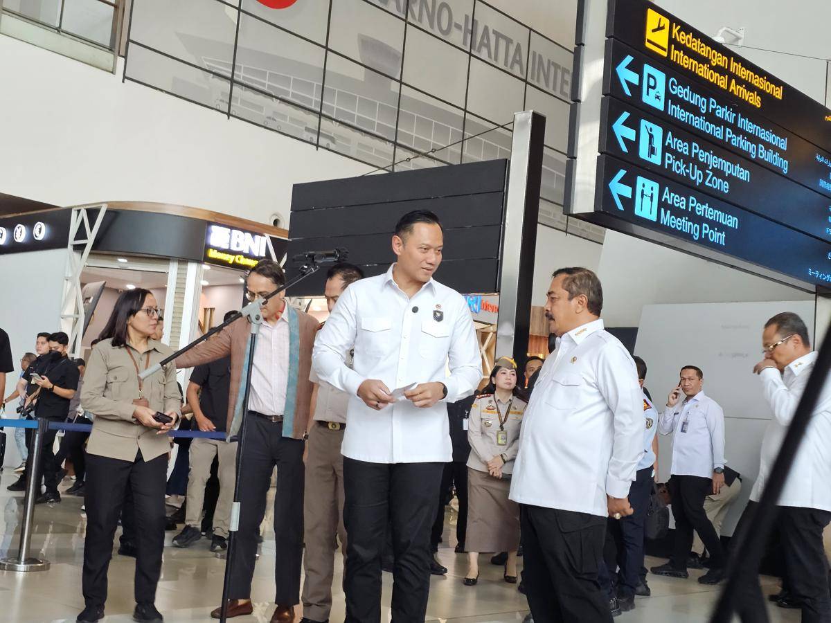 Menteri Koordinator Bidang Infrastruktur dan Pembangunan Kewilayahan Republik Indonesia, Agus Harimurti Yudhoyono (IDN Times/Maya Aulia Aprilianti)