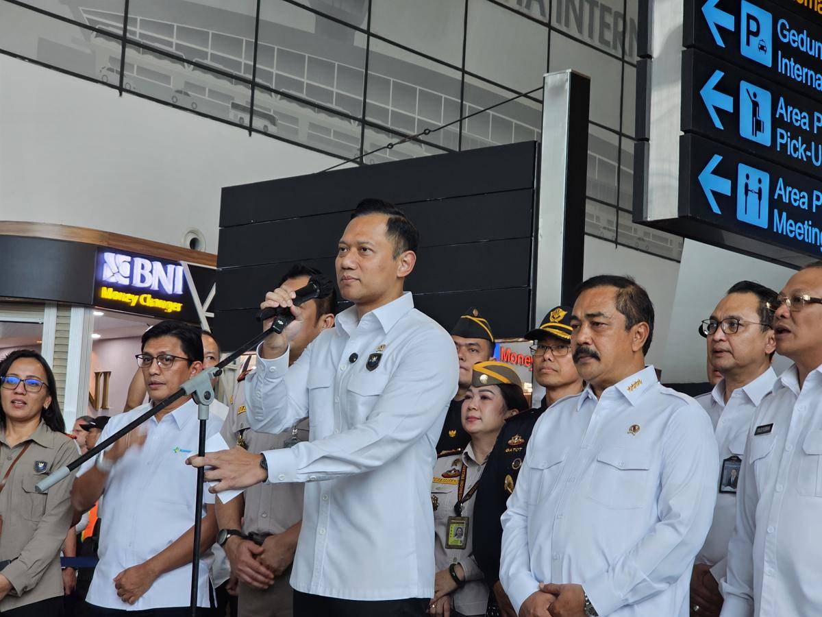 Menteri Koordinator Bidang Infrastruktur dan Pembangunan Kewilayahan Republik Indonesia, Agus Harimurti Yudhoyono (IDN Times/Maya Aulia Aprilianti)