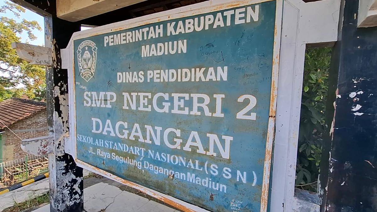 Kegiatan belajar mengajar di SMPN 2 Dagangan Madiun. IDN Times/Riyanto.