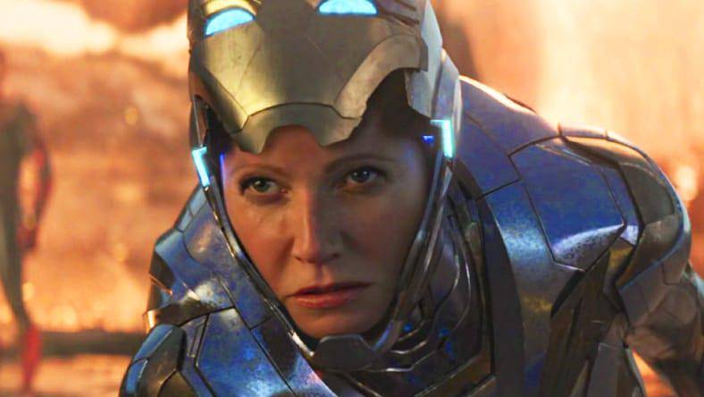 Pepper Potts dalam Avengers: Endgame.