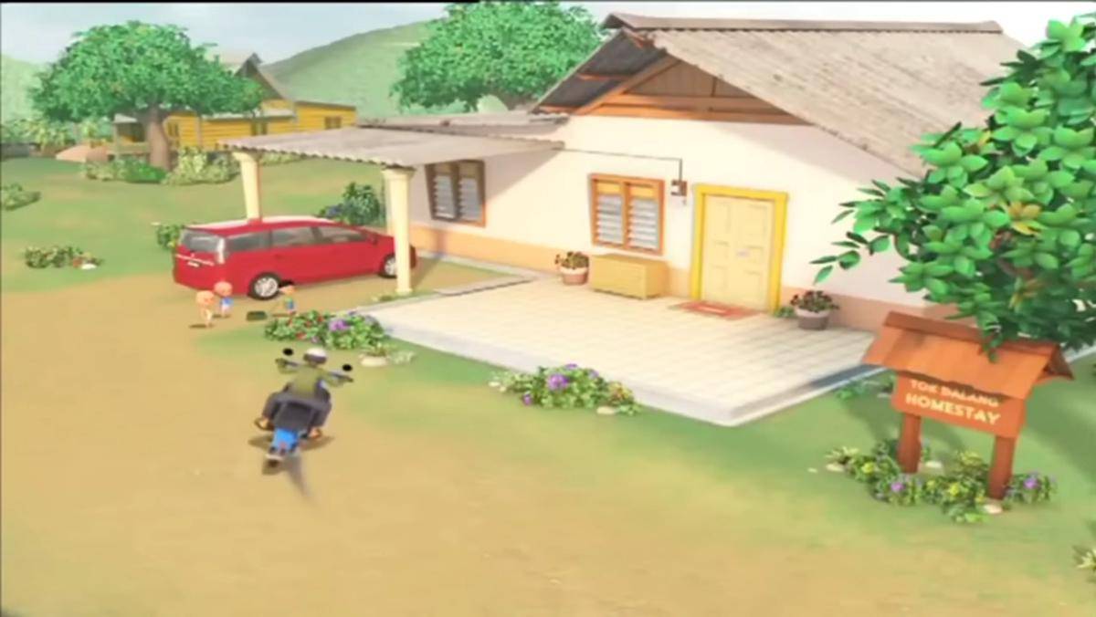 inap desa Tok Dalang di Upin & Ipin (dok. Les' Copaque Production)