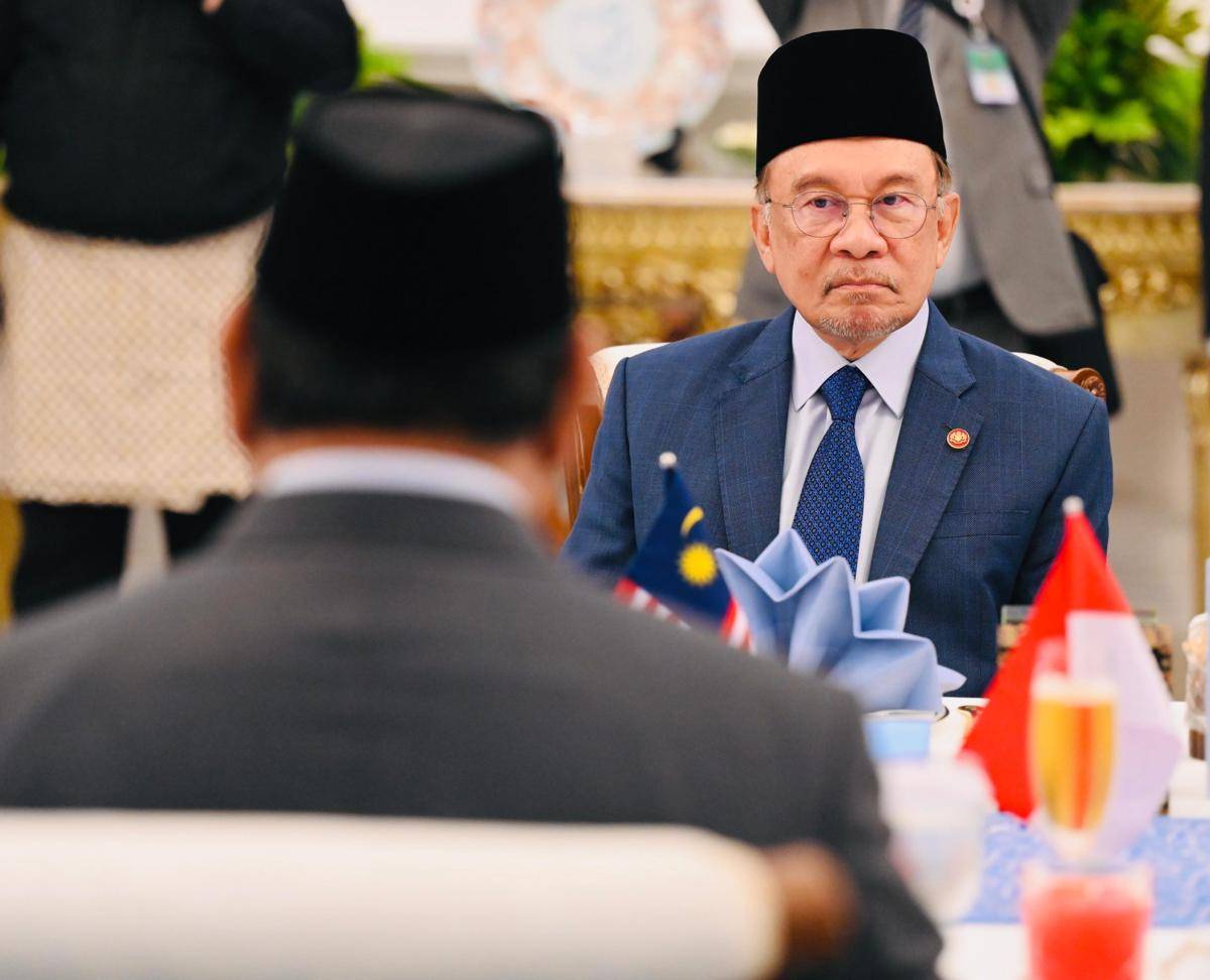 Perdana Menteri Malaysia, Anwar Ibrahim. (Laily Rachev, Public domain, via Wikimedia Commons)