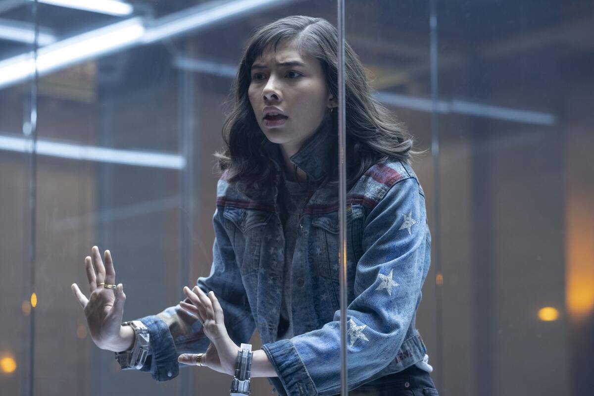 America Chavez dalam film Dr. Strange in the Multiverse of Madness.