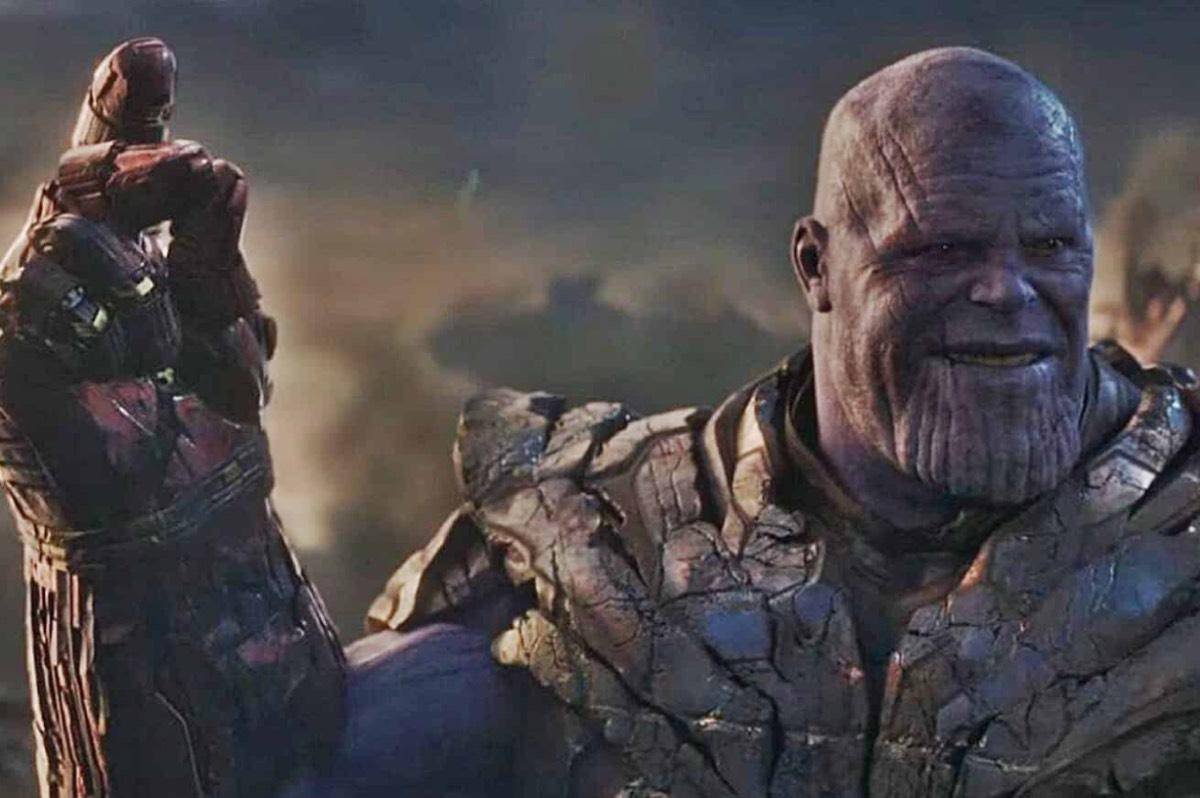 Thanos dalam Avengers: Endgame.