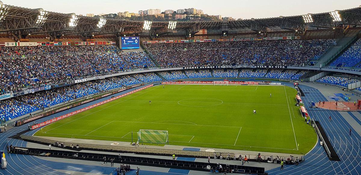 ilustrasi Stadio Diego Maradona San Paolo milik Napoli (commons.wikimedia.org/Gaetano Capaldo)