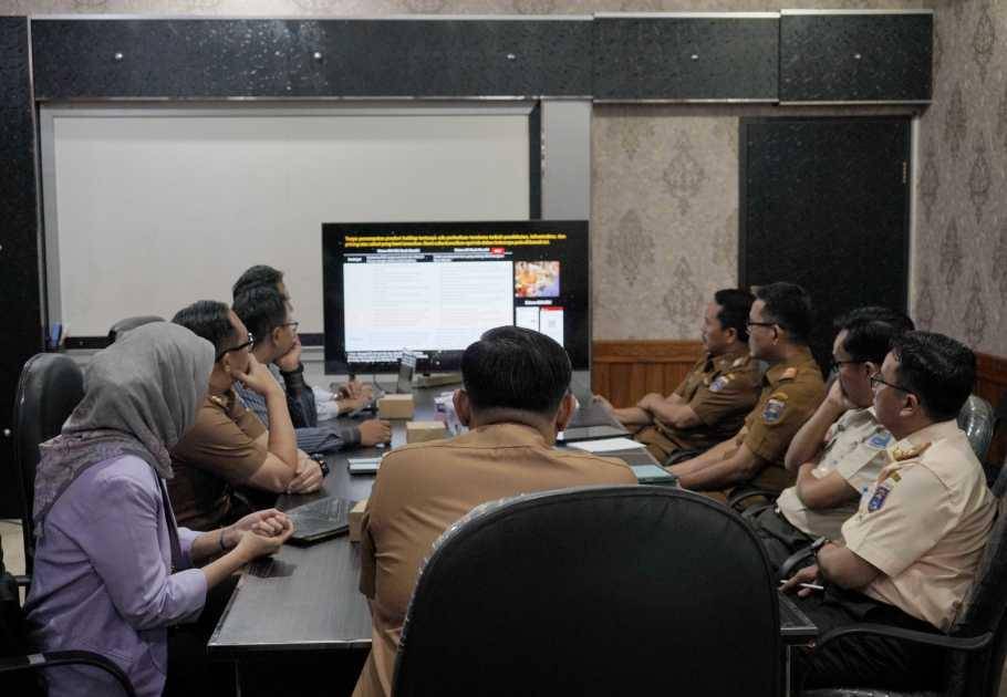 Pemerintah Kota Metro Menyiapkan Sistem Pembayaran Retribusi Pasar Berbasis Elektronik Lewat QRIS dan virtual account (Dok/Humas Pemkot Metro)