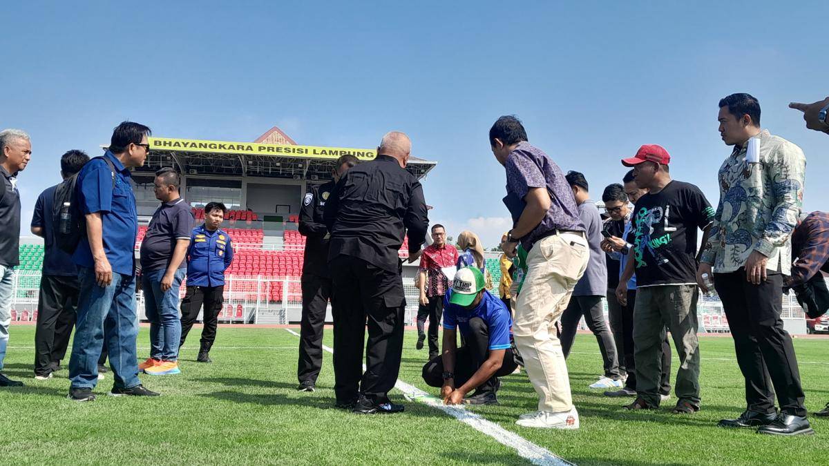 Jelang Super League Stadion Sumpah Pemuda Dicek, Hasilnya?