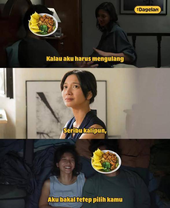 meme film Sore (instagram.com/dagelan)