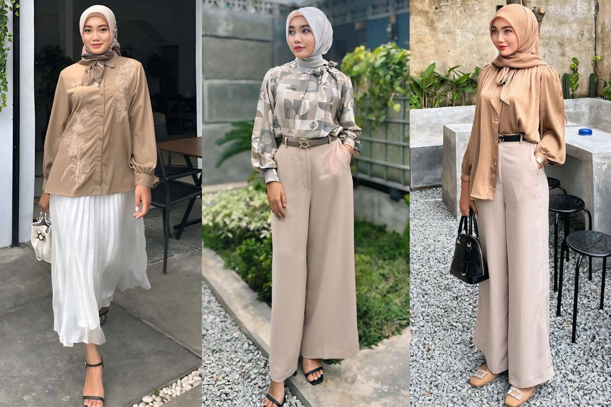 potret ide OOTD Elegan nuansa brown ala Dwi Bidari (instagram.com/dwibidari24)
