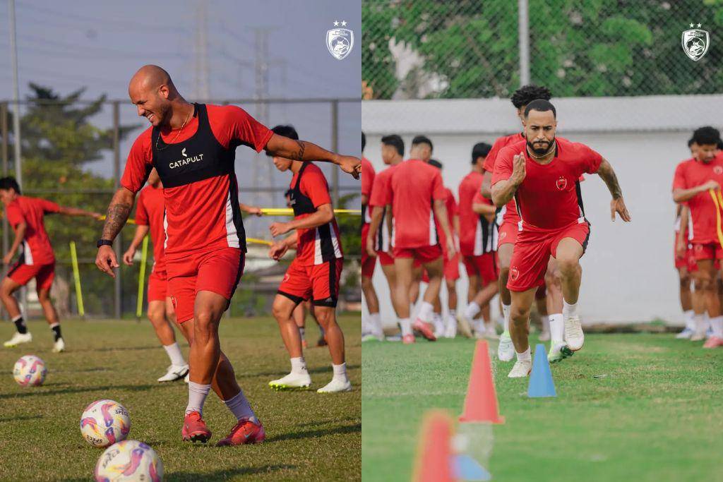 Dua pemain PSM Makassar musim 2025/2026, Savio Roberto (kiri) dan Victor Luiz (kanan). (Instagram.com/psm_makassar)