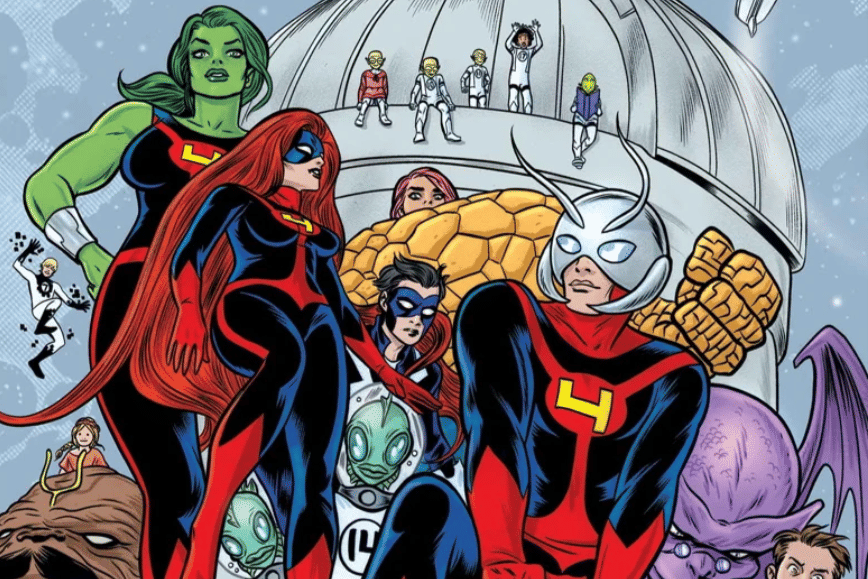 Scott sebagai pemimpin Fantastic Four (dok. Marvel Comics/FF)