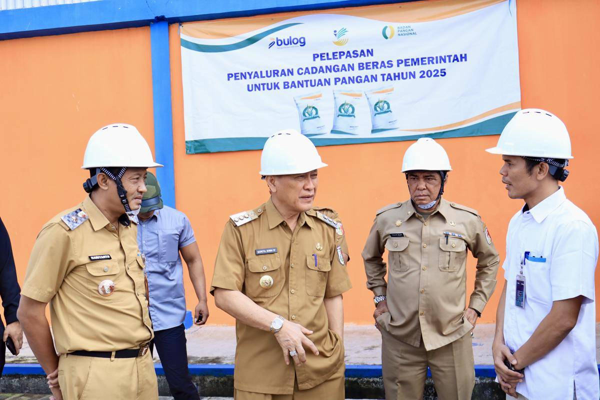 Pemkab Tulang Bawang Salurkan 500 Ton Beras (Dok/Humas Pemkab Tulang Bawang)