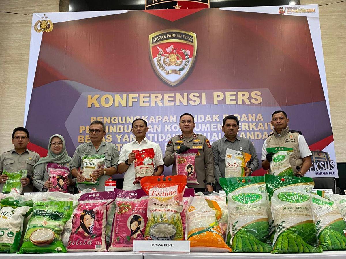 Merek Beras Oplosan Naik Penyidikan Sania hingga Sentra Ramos