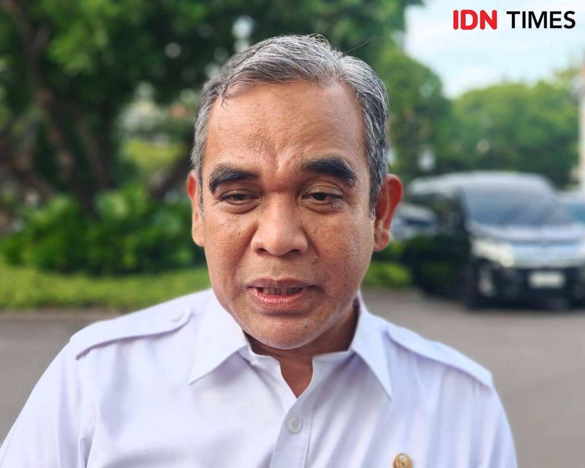 Ketua MPR RI Ahmad Muzani (IDN Times/Ilman Nafi'an)