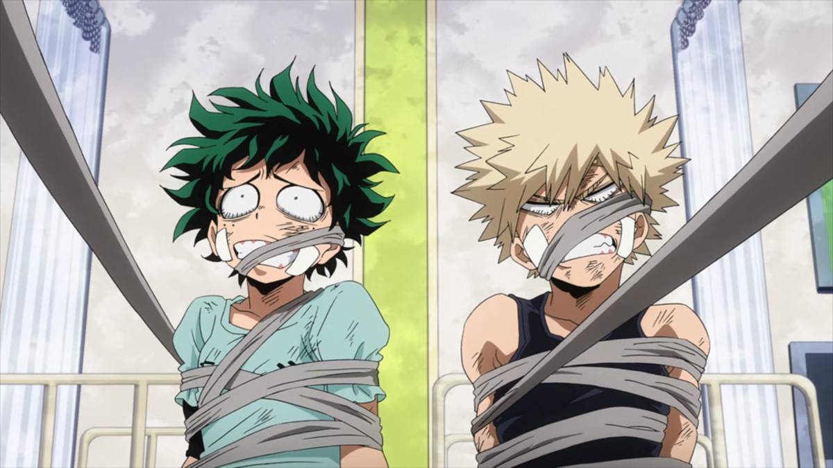 Deku vs. Kacchan (dok. Bones/ My Hero Academia)