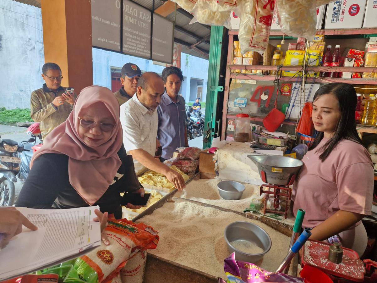 beras oplosan, dinas perdagangan