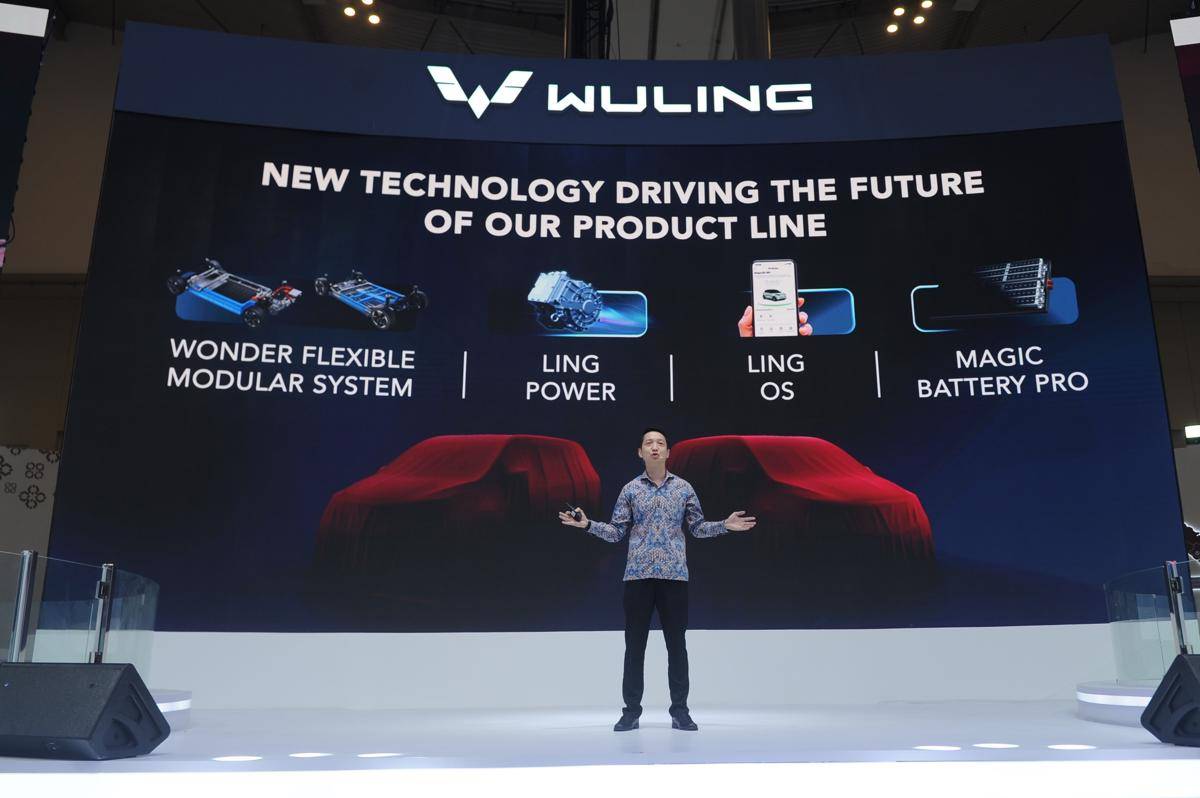 Seluruh teknologi Wuling yang disampaikan saat media exclusive day GIIAS 2025 akan digunakan pada produk Wuling yang akan dipasarkan di Indonesia.JPG
