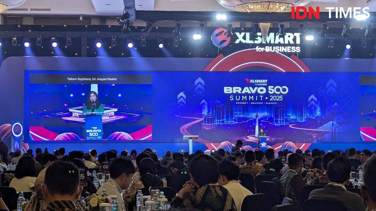 Menkomdigi Bergegas Tinggalkan Acara XLSmart, Tak Ada Sesi Doorstop