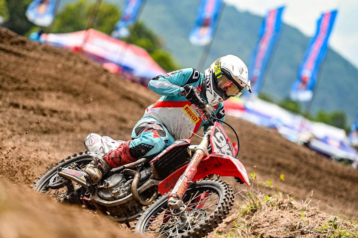 Arsenio Bidik Podium di Putaran Ketiga Kejurnas Motocross