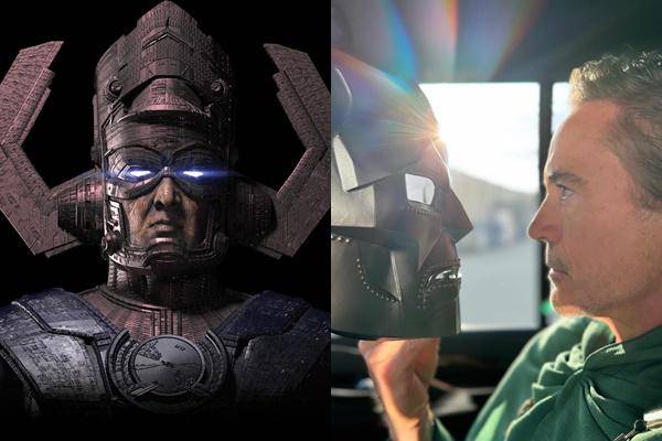 Galactus dan Doctor Doom (dok. Marvel Studios | instagram.com/robertdowneyjr)