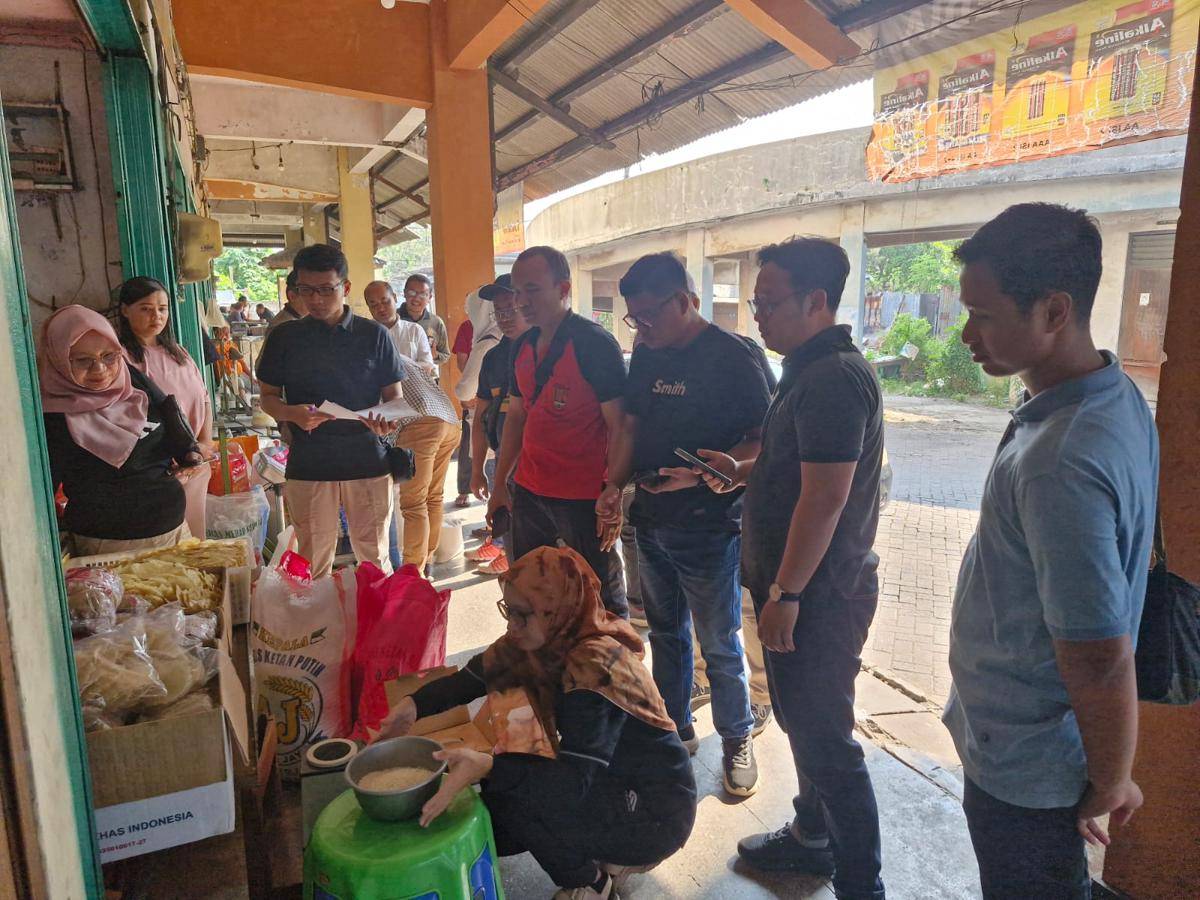 beras oplosan, dinas perdagangan