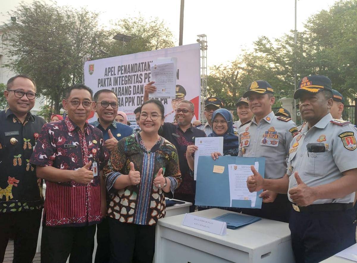 pakta integritas, kpk, pemkot semarang, pejabat pemkot
