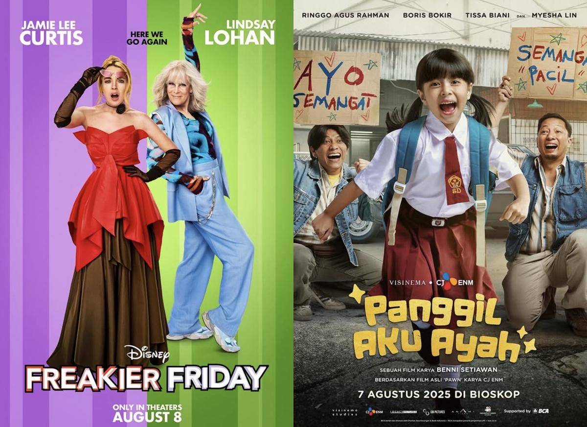 Daftar Film yang Tayang di Bioskop Indonesia pada Agustus 2025