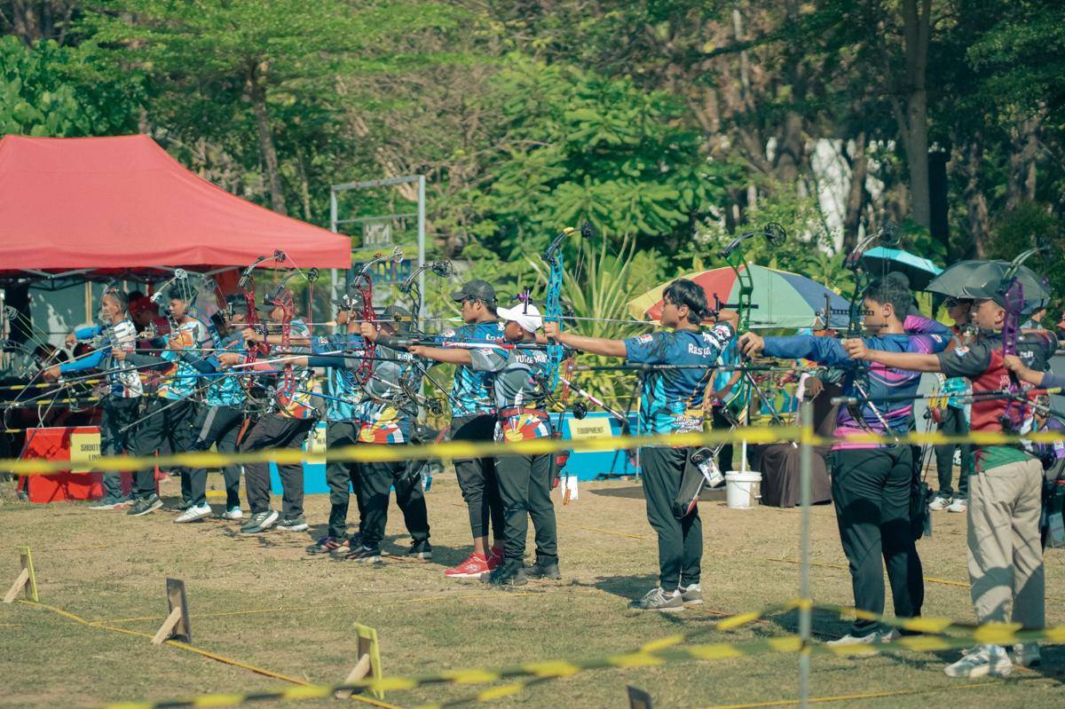 Suasana Pekan Olahraga Nipah 2024 yang berlangsung di pusat perbelanjaan Nipah Park. (Dok. Humas Kalla Property)