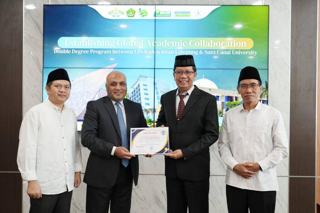 UIN RIL dan Suez Canal University Mesir Siapkan Program Double Degree 