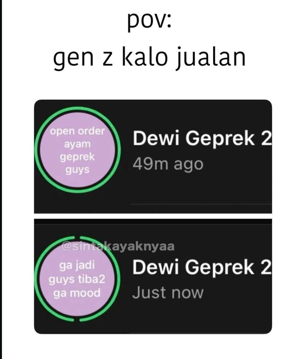 Meme jualan (instagram.com/goyunan.kita)