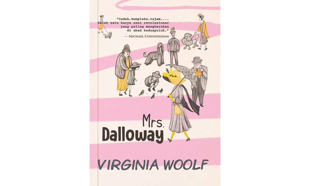 Sampul buku Mrs. Dalloway. (Dok. Goodreads)