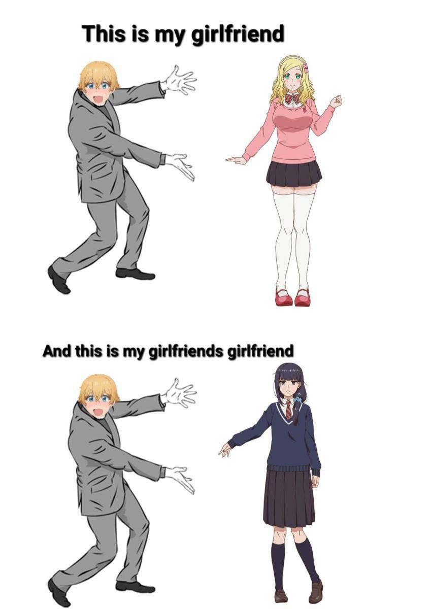 meme anime tentang hubungan percintaan (reddit.com/user/G0dleft)
