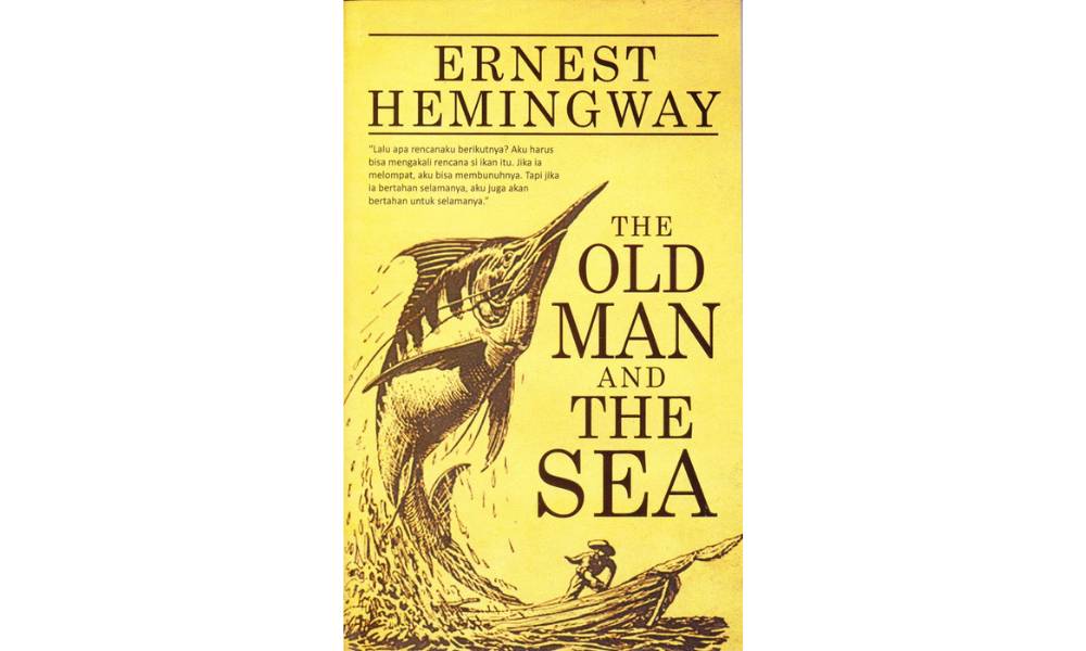 Sampul buku The Old Man and the Sea. (Dok. Goodreads)