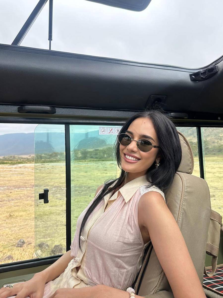 potret kunjungan Opal Suchata Miss World 2025 di Tanzania (instagram.com/suchaaata) 
